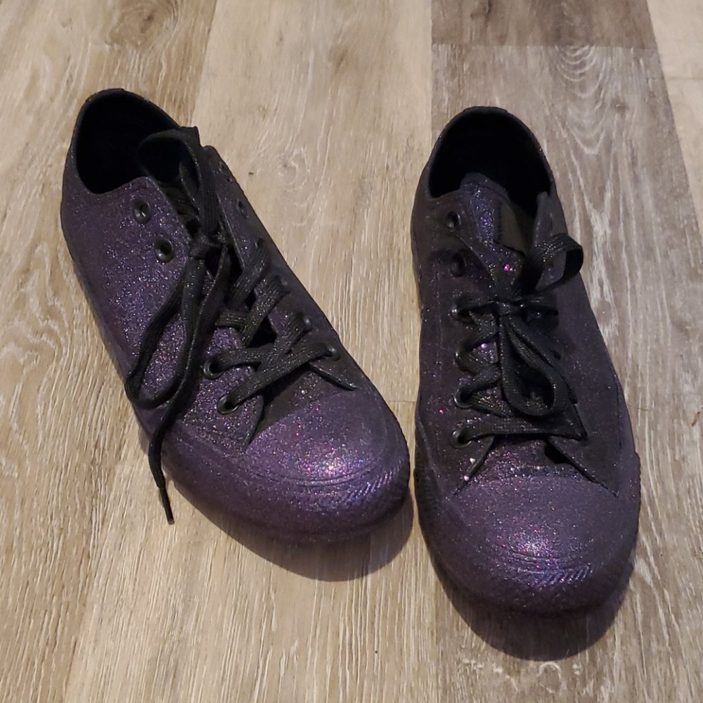 Converse Glitter Shoes